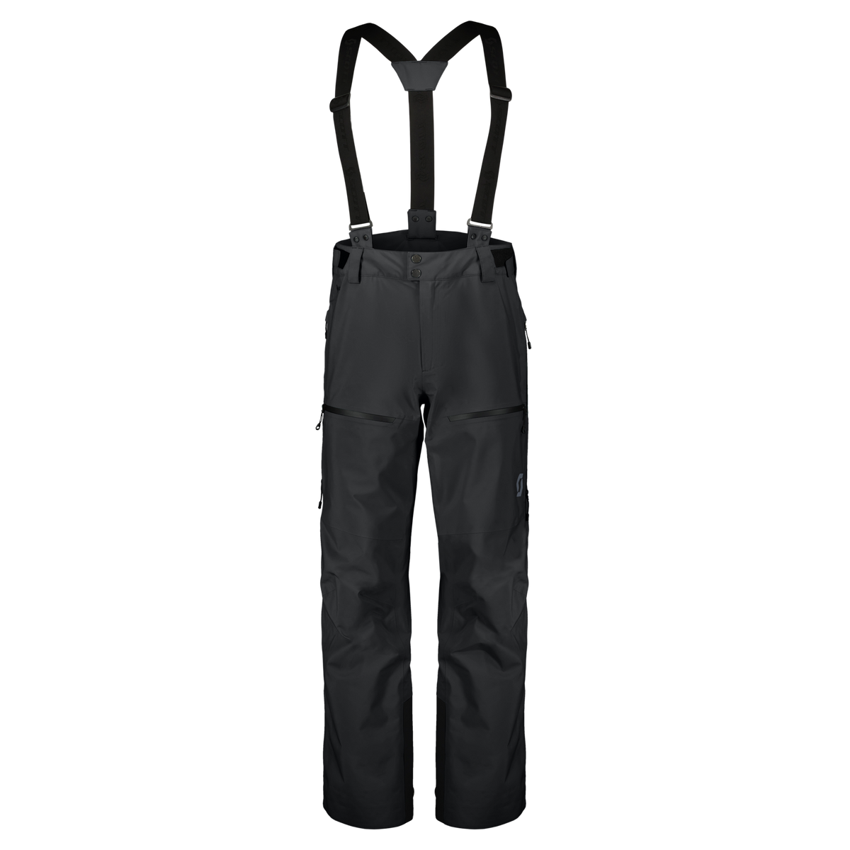 Pantaloni da sport invernali SCOTT Vertic GORE-TEX 2L da uomo – Parte anteriore nera