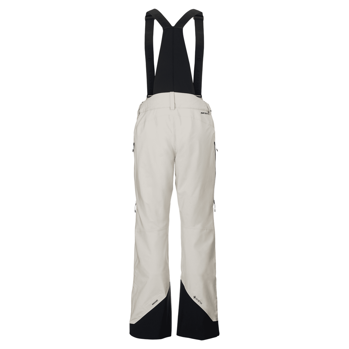 SCOTT Vertic GORE-TEX 2L Women's Winter Sports Pants – Latte Beige – Back View