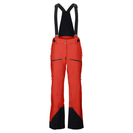 SCOTT Vertic GORE-TEX 2L Women's Winter Sports Pants – Turbo Red – Front View