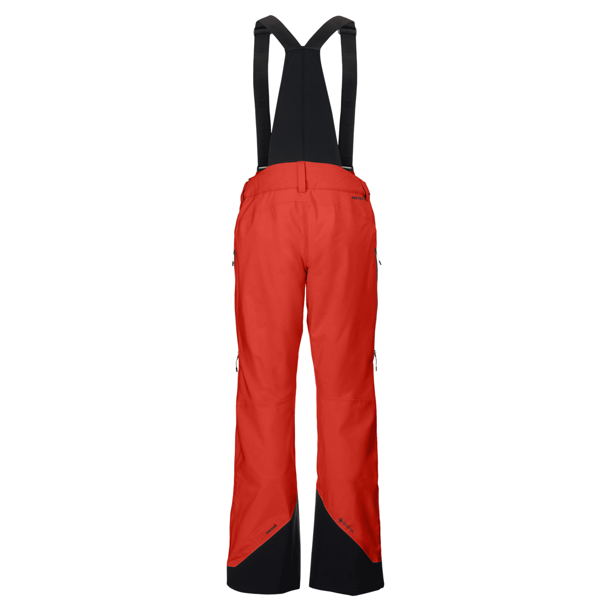 SCOTT Vertic GORE-TEX 2L Women's Winter Sports Pants – Turbo Red – Back View