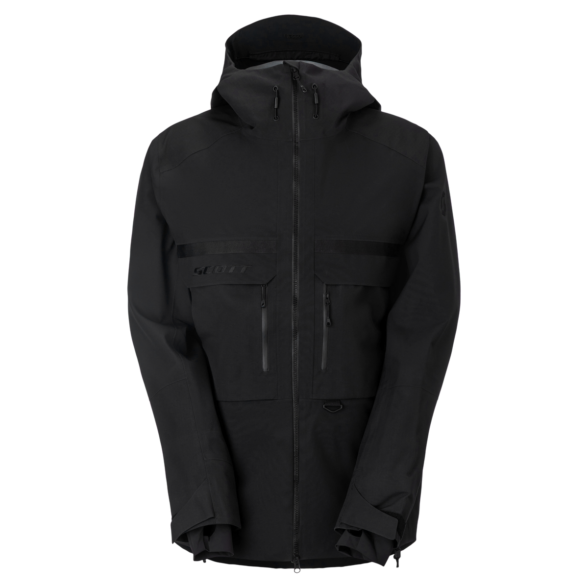 SCOTT Vertic Utility 3L Wintersportjacke Herren – Black – Vorderansicht
