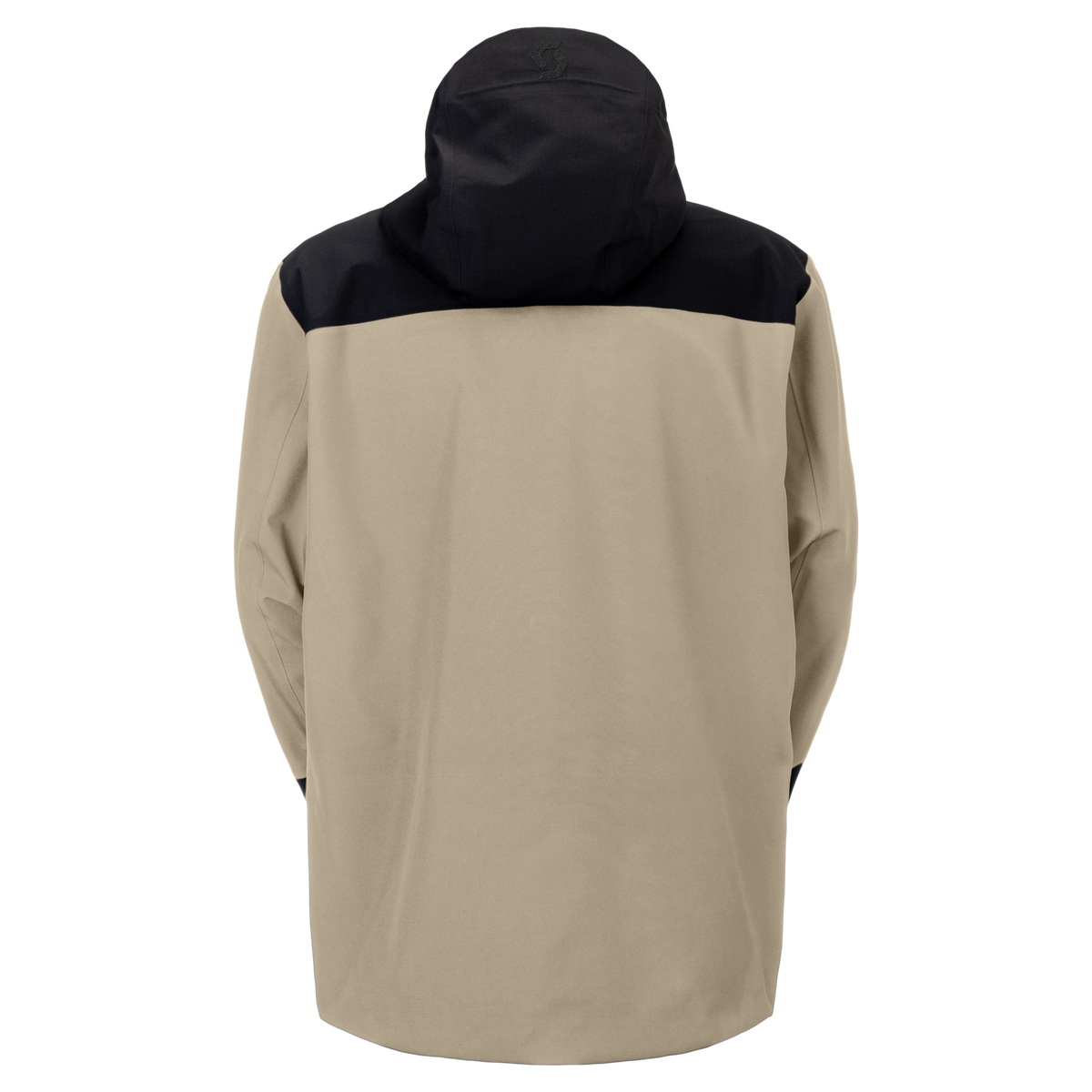 SCOTT Vertic Utility 3L Wintersportjacke Herren – Portobello Beige - Black – Rückansicht