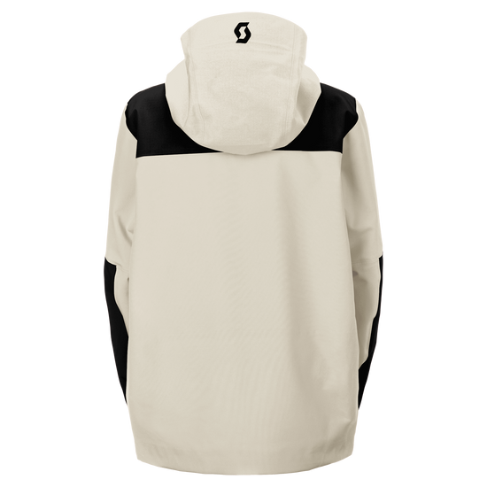 SCOTT Vertic Utility 3L wintersportjas dames Zwart - Latte Beige Achterkant