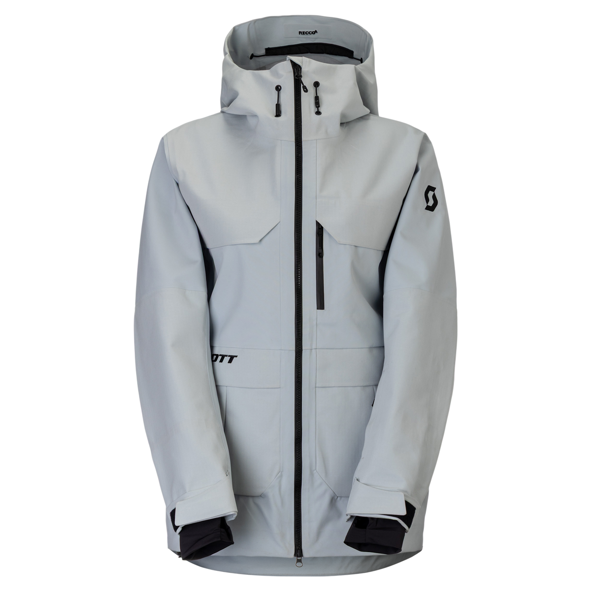 SCOTT Vertic Utility 3L wintersportjas voor dames, Mist Blue, vooraanzicht
