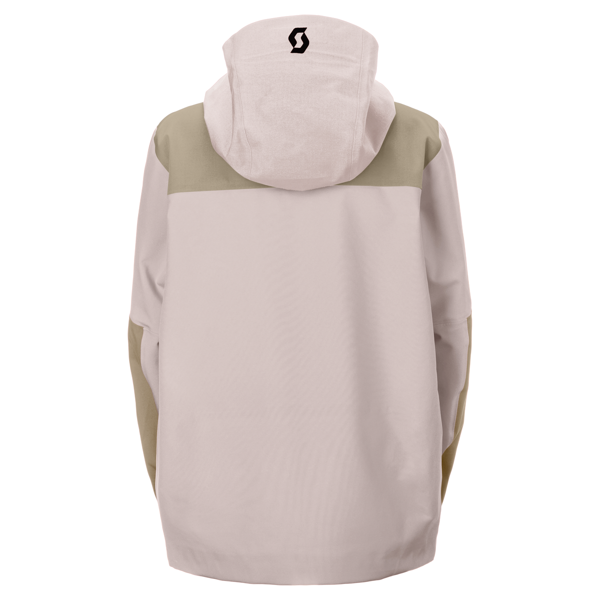SCOTT Vertic Utility 3L wintersportjas dames Wax Pink - Portobello Beige, achteraanzicht