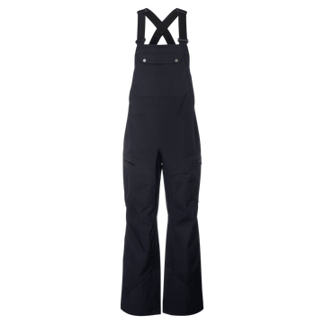 Pantaloni da sport invernali SCOTT Vertic Utility 3L da donna, neri – Vista frontale