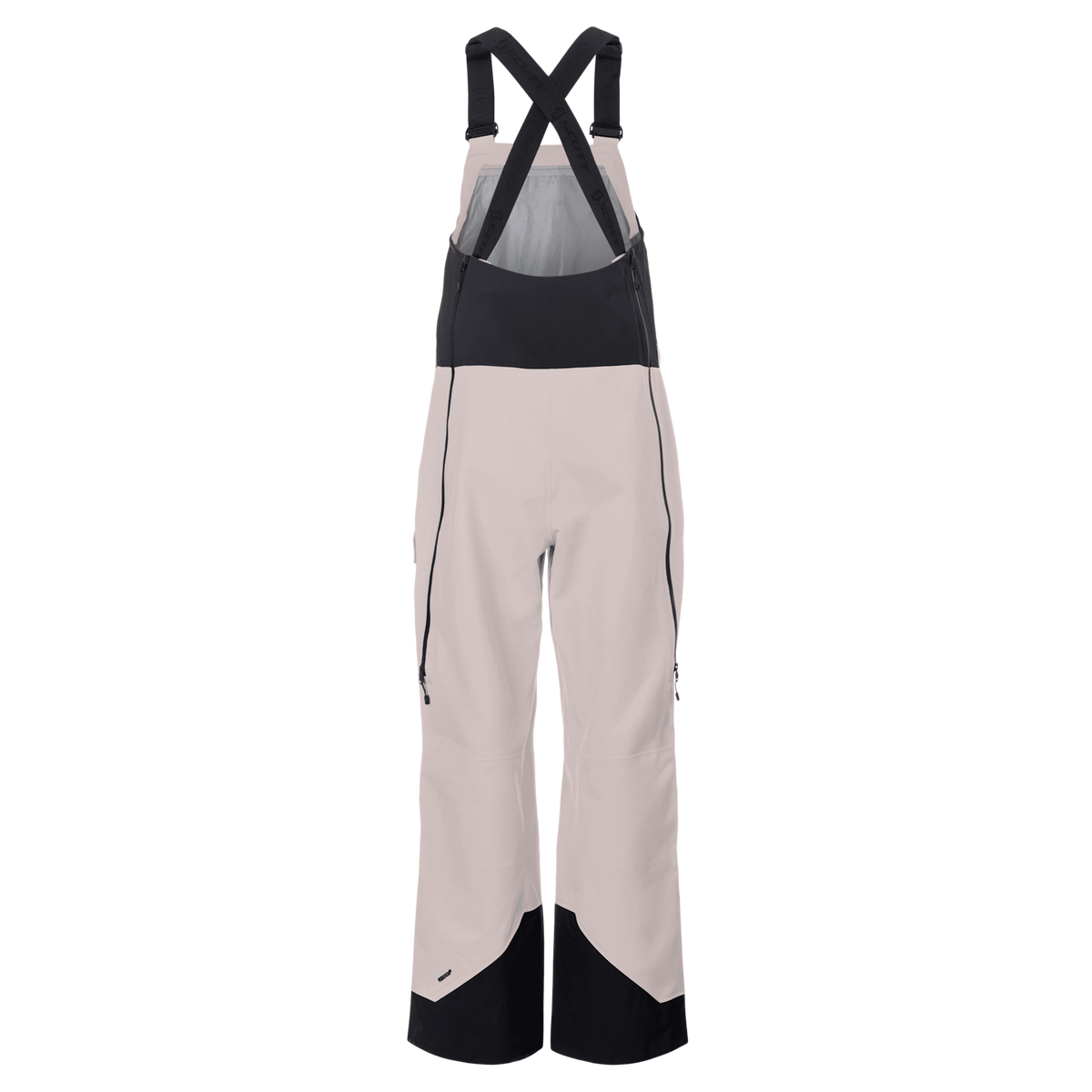 Pantaloni da sci SCOTT Vertic Utility 3L da donna, colore Wax Pink - Portobello Beige, vista posteriore