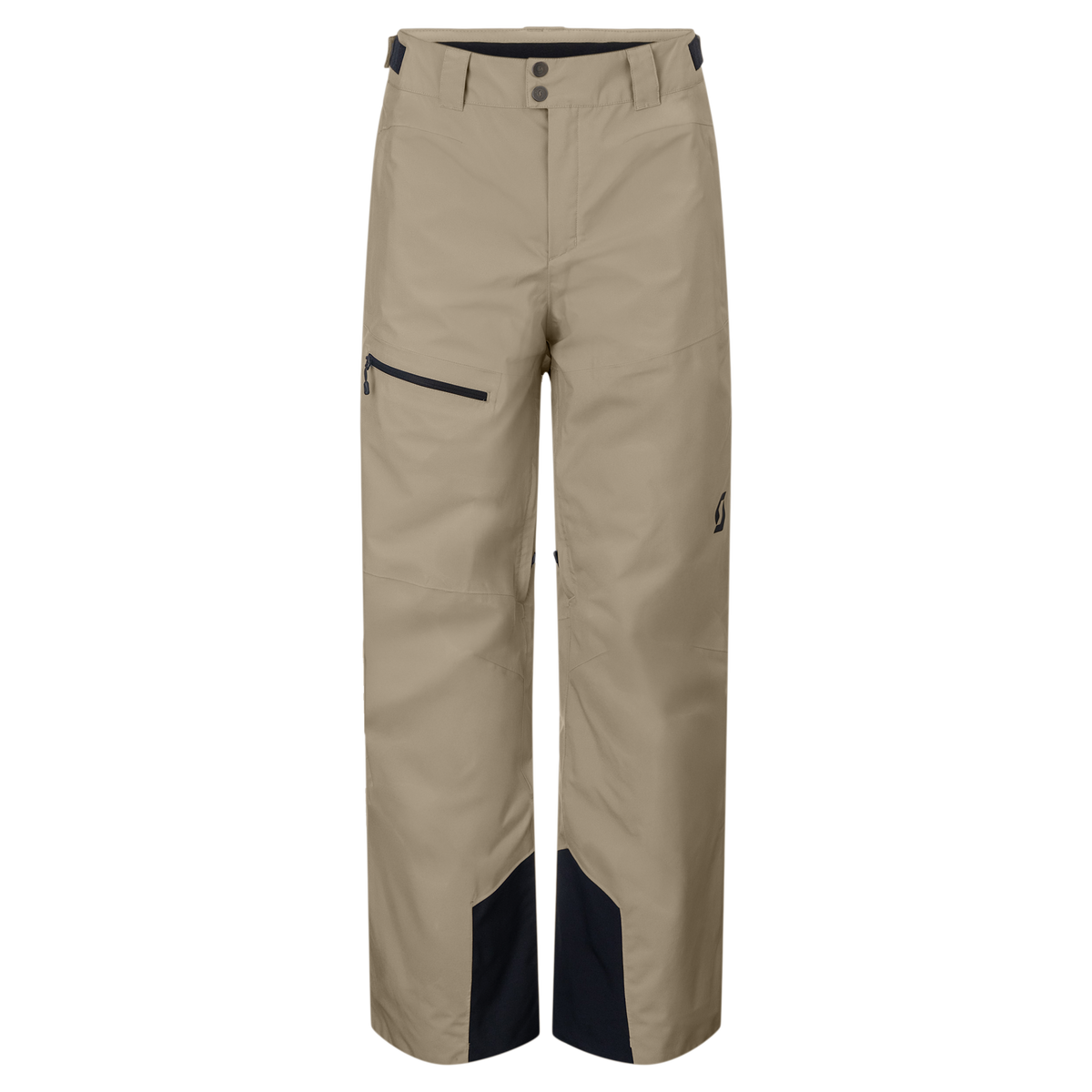 Pantaloni da sci SCOTT Ultimate Dryo 10 da uomo – Beige Portobello – Vista frontale