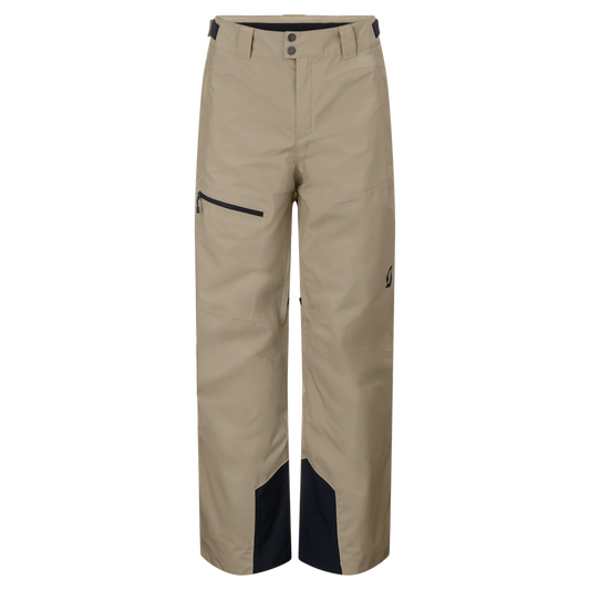 SCOTT Ultimate Dryo 10 Men's Winter Sports Pants – Portobello Beige – Front View