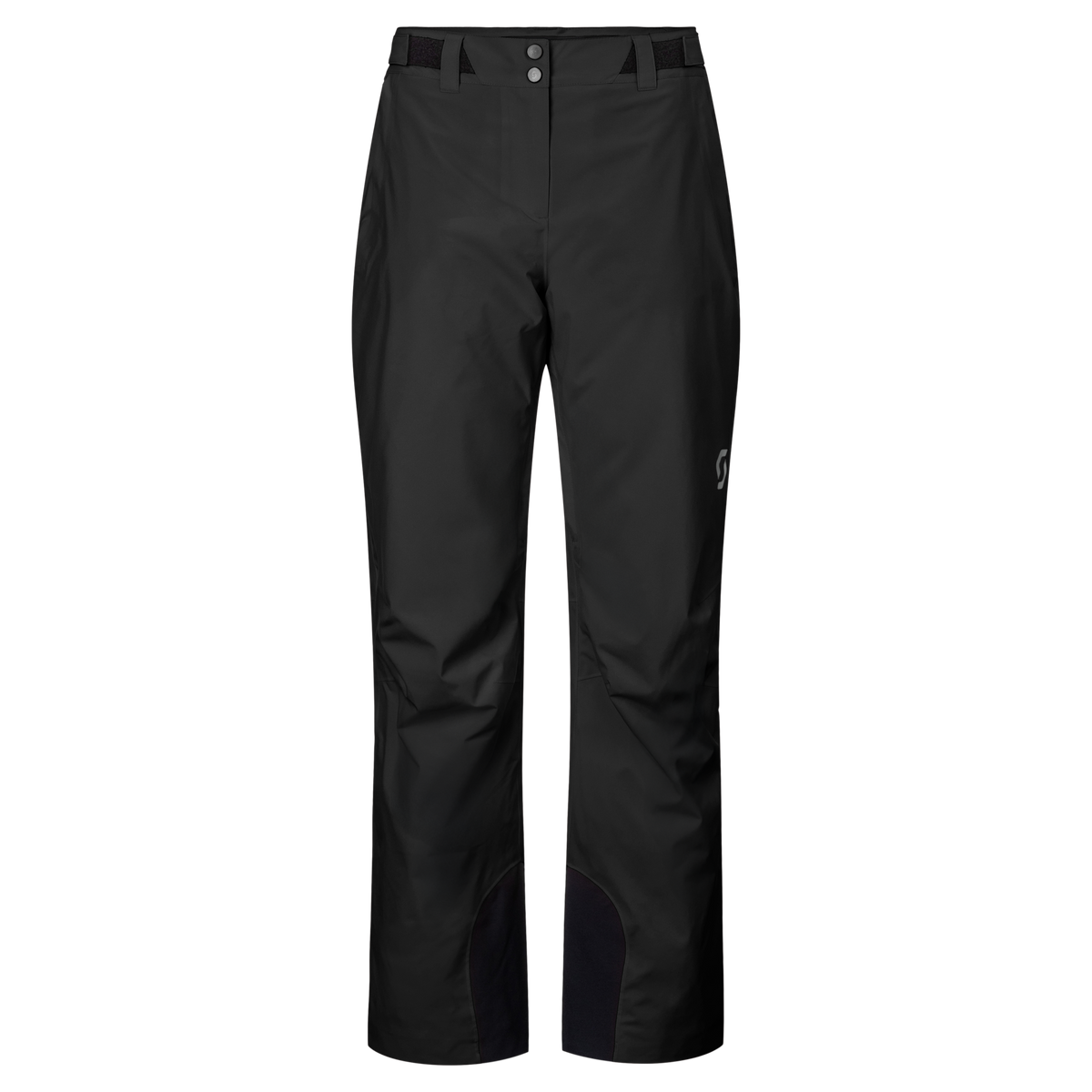 Pantalones de deportes de invierno SCOTT Ultimate Dryo 10 para mujer – Negro – Vista frontal