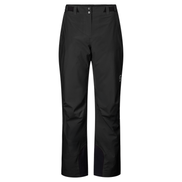 Pantalones de deportes de invierno SCOTT Ultimate Dryo 10 para mujer – Negro – Vista frontal