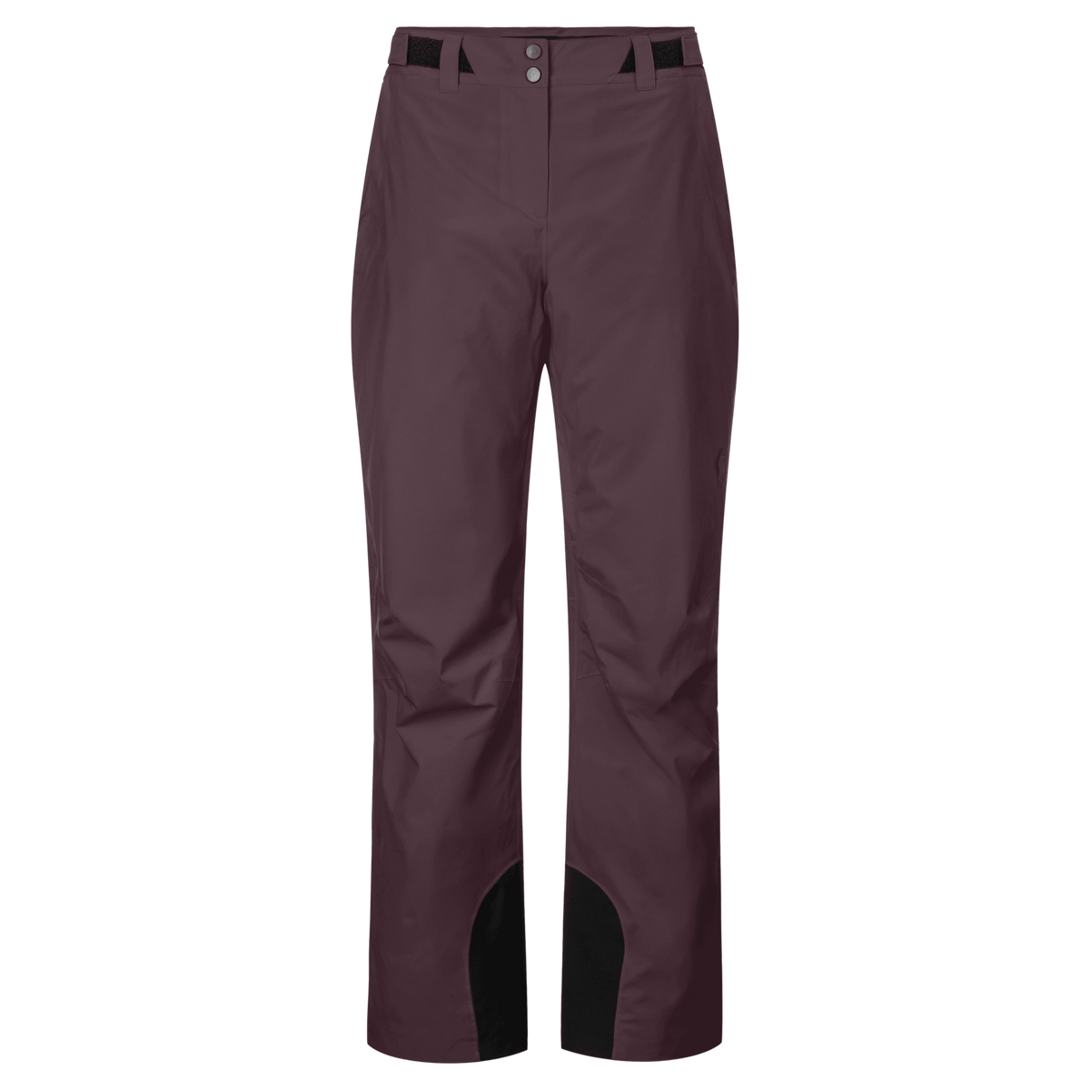 Pantalones de deportes de invierno SCOTT Ultimate Dryo 10 para mujer – Cocoa Red – Vista frontal