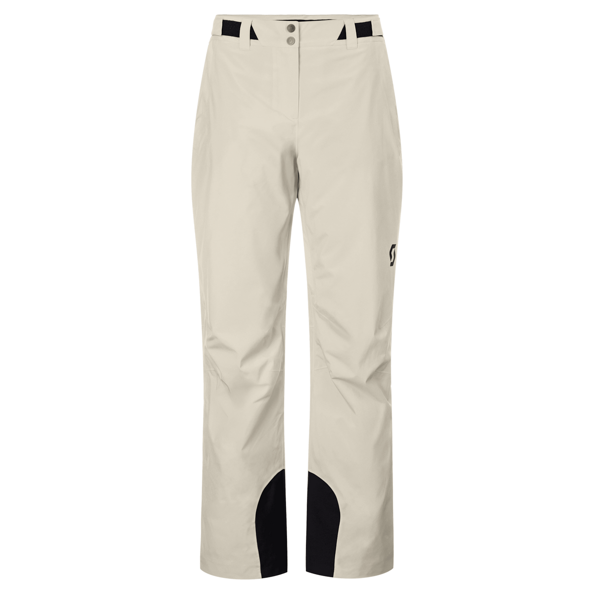 Pantalones de deportes de invierno SCOTT Ultimate Dryo 10 para mujer – Beige Latte – Vista frontal