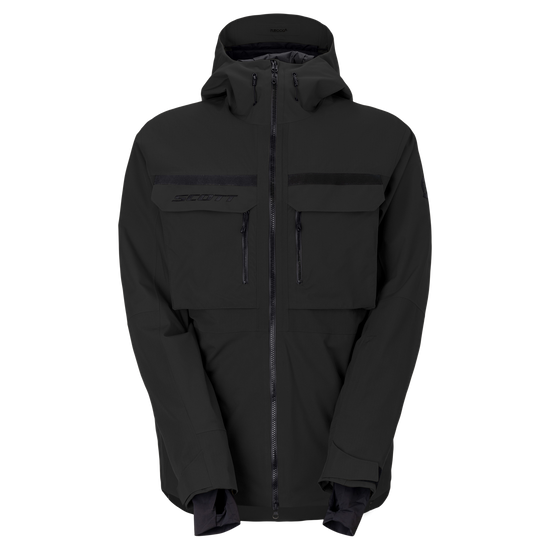 SCOTT Ultimate Dryo Utility Men's Winter Sports Jacket, Black (Front View)