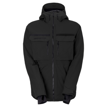SCOTT Ultimate Dryo Utility Men's Winter Sports Jacket, Black (Front View)