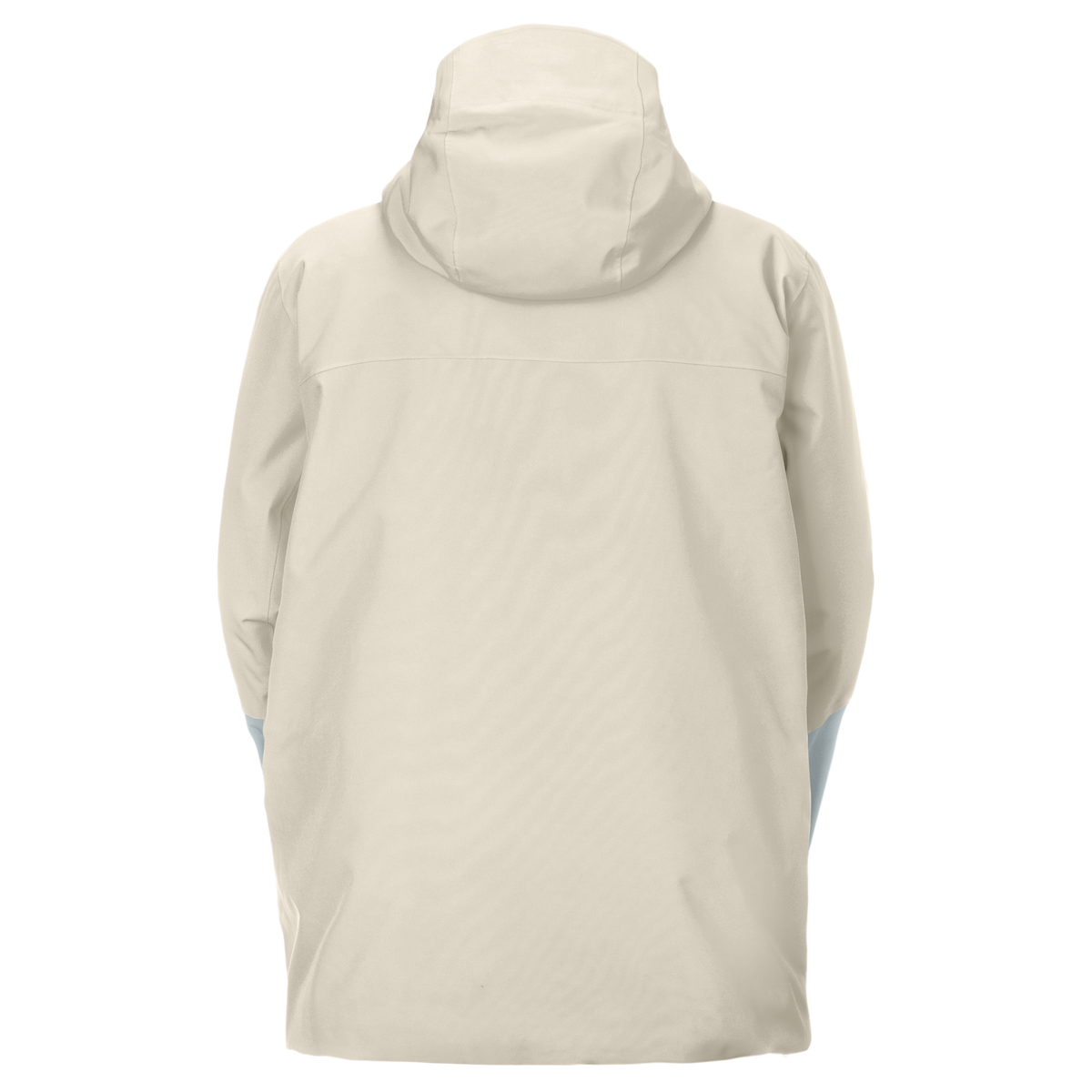 SCOTT Ultimate Dryo Utility wintersportjas dames Latte Beige - Mist Blue, achteraanzicht