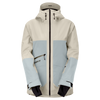 SCOTT Ultimate Dryo Utility wintersportjas voor dames, Latte Beige - Mist Blue, vooraanzicht