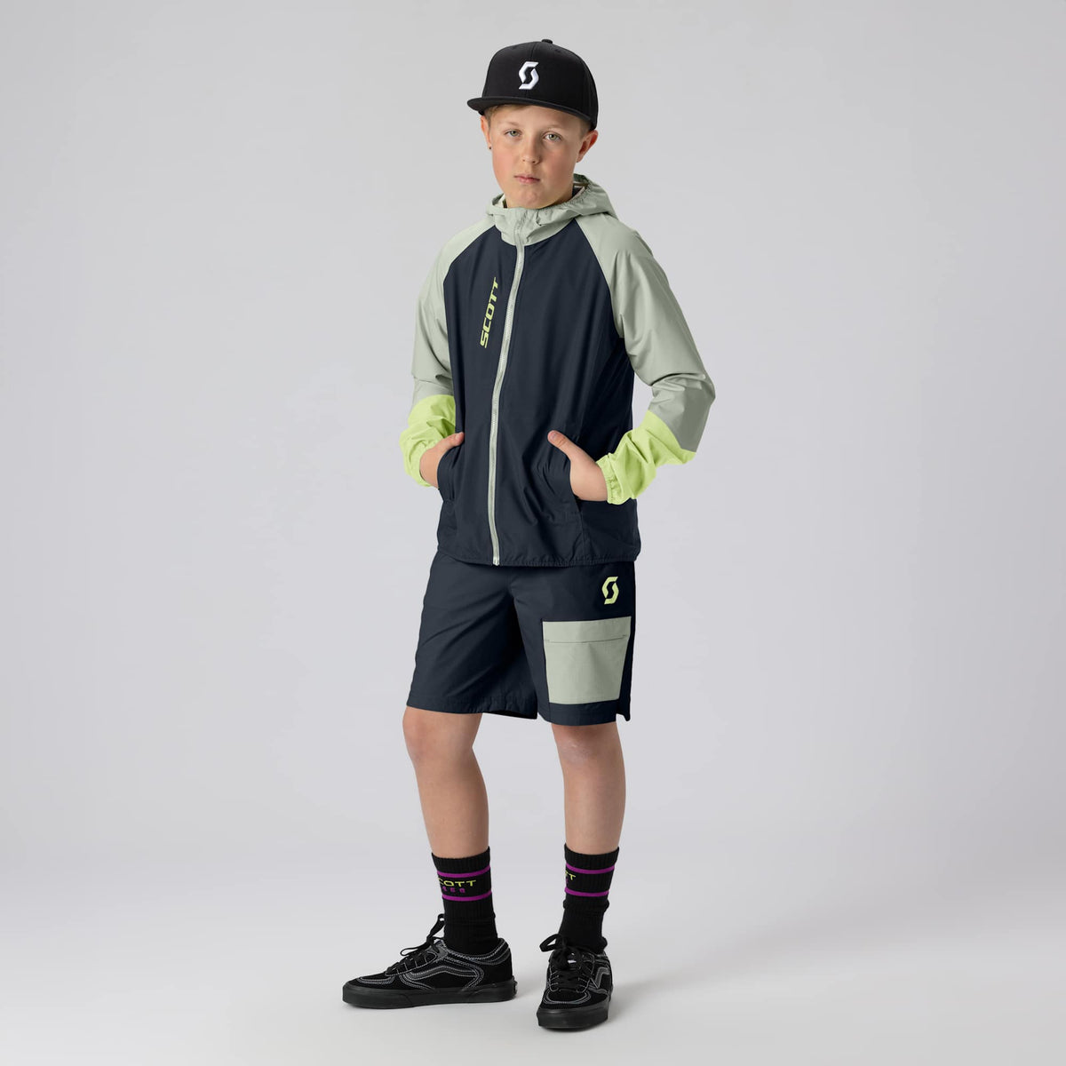 SCOTT Flat Brim Junior Kappe - Anwendung 1 - F26