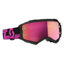 Scott FURY GOGGLE - Black - Pink - Pink Chrome Works One Size Brillen - PeakStyle