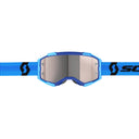 Scott FURY GOGGLE - Blue - Black - Silver Chrome Works One Size Brillen - PeakStyle