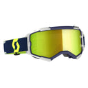 Scott FURY GOGGLE - Blue - Grey - Yellow Chrome Works One Size Brillen - PeakStyle