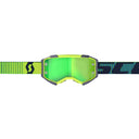 Scott FURY GOGGLE - Blue - Yellow - Green Chrome Works One Size Brillen - PeakStyle