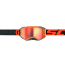 Scott FURY GOGGLE - Orange - Black - Orange Chrome Works One Size Brillen - PeakStyle