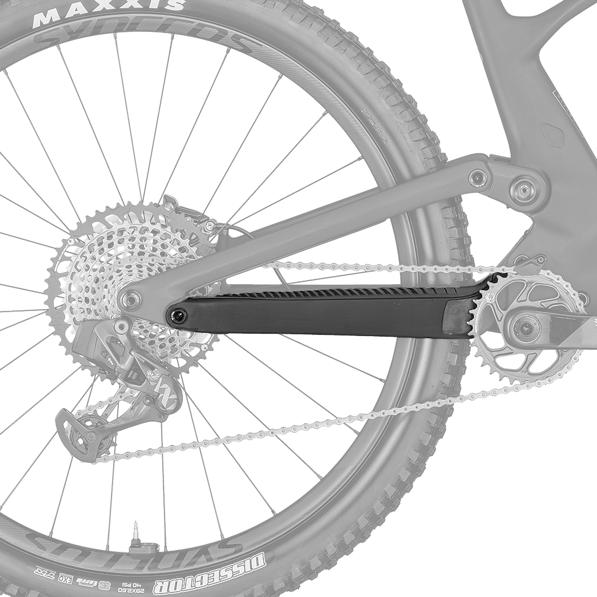 SCOTT Genius Carbon 23 Kettenstreben-/Sitzstrebenprotektoren - Fahrradrahmenschutz bei PeakStyle