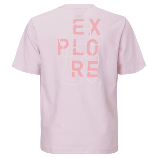 SCOTT Graphic Kurzarmshirt Kinder - Bliss Pink Rückansicht