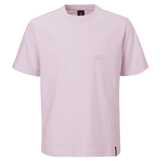 SCOTT Graphic Kurzarmshirt Kinder - Bliss Pink