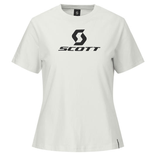 SCOTT Icon Kurzarmshirt Damen - White