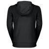 Sudadera con capucha SCOTT Icon para niños – Negra – Vista trasera