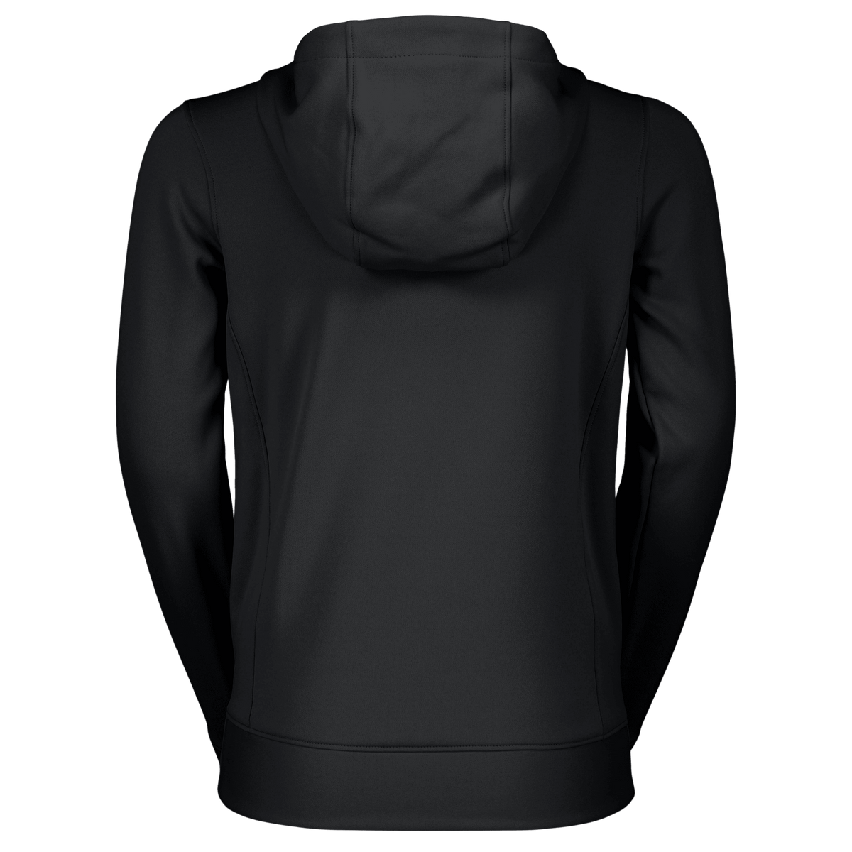 Sudadera con capucha SCOTT Icon para niños – Negra – Vista trasera