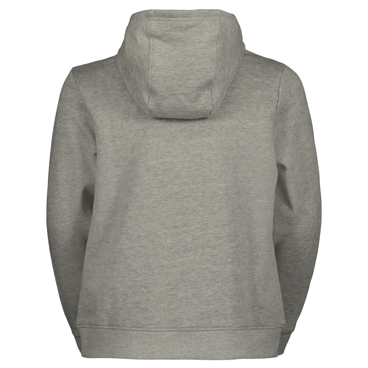 Sudadera con capucha SCOTT Icon para niños – Gris jaspeado – Vista trasera