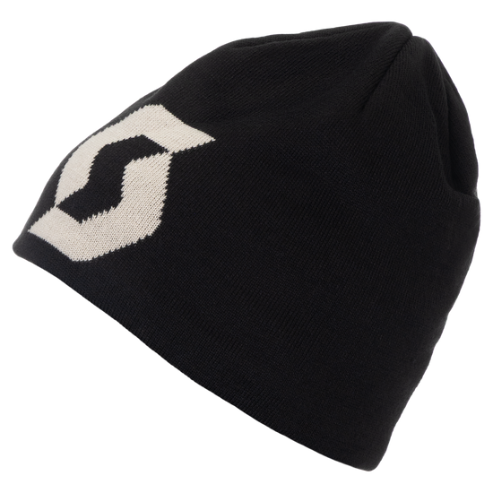 SCOTT Icon Beanie Black - Latte Beige