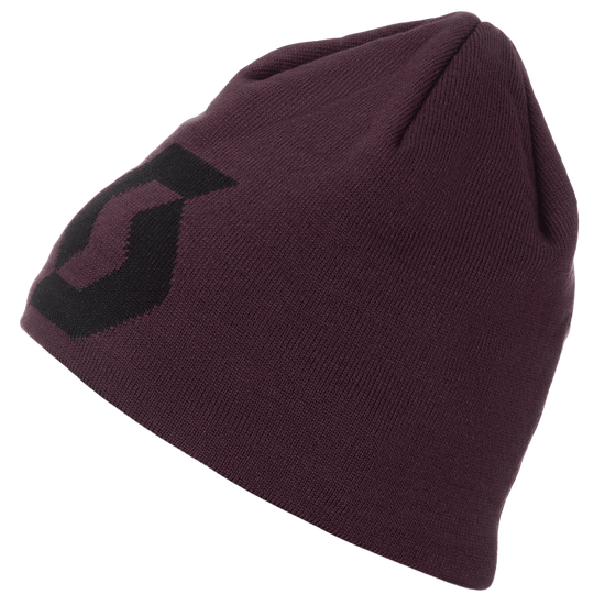SCOTT Icon Beanie Cocoa Red - Black