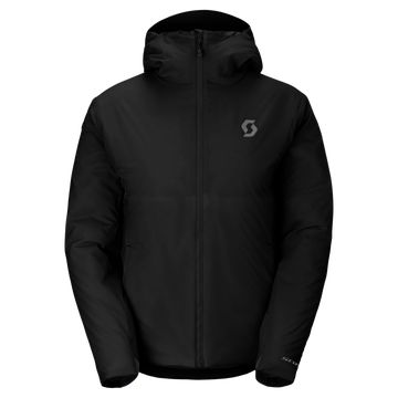 SCOTT Insuloft Light Hoody Damen in Black – Vorderansicht