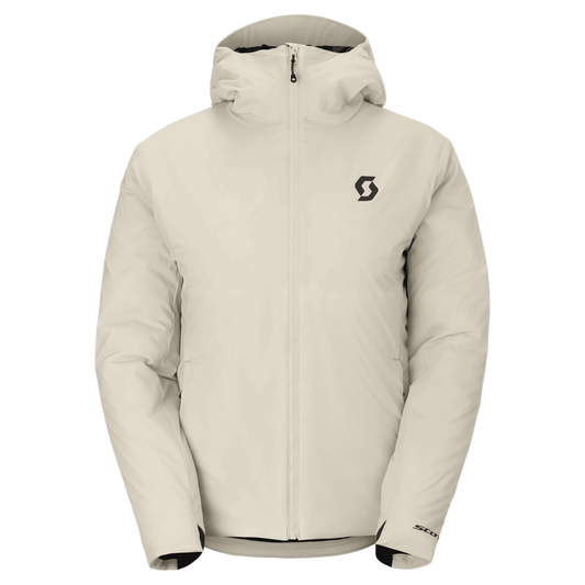 SCOTT Insuloft Light Hoody Damen in Latte Beige – Vorderansicht