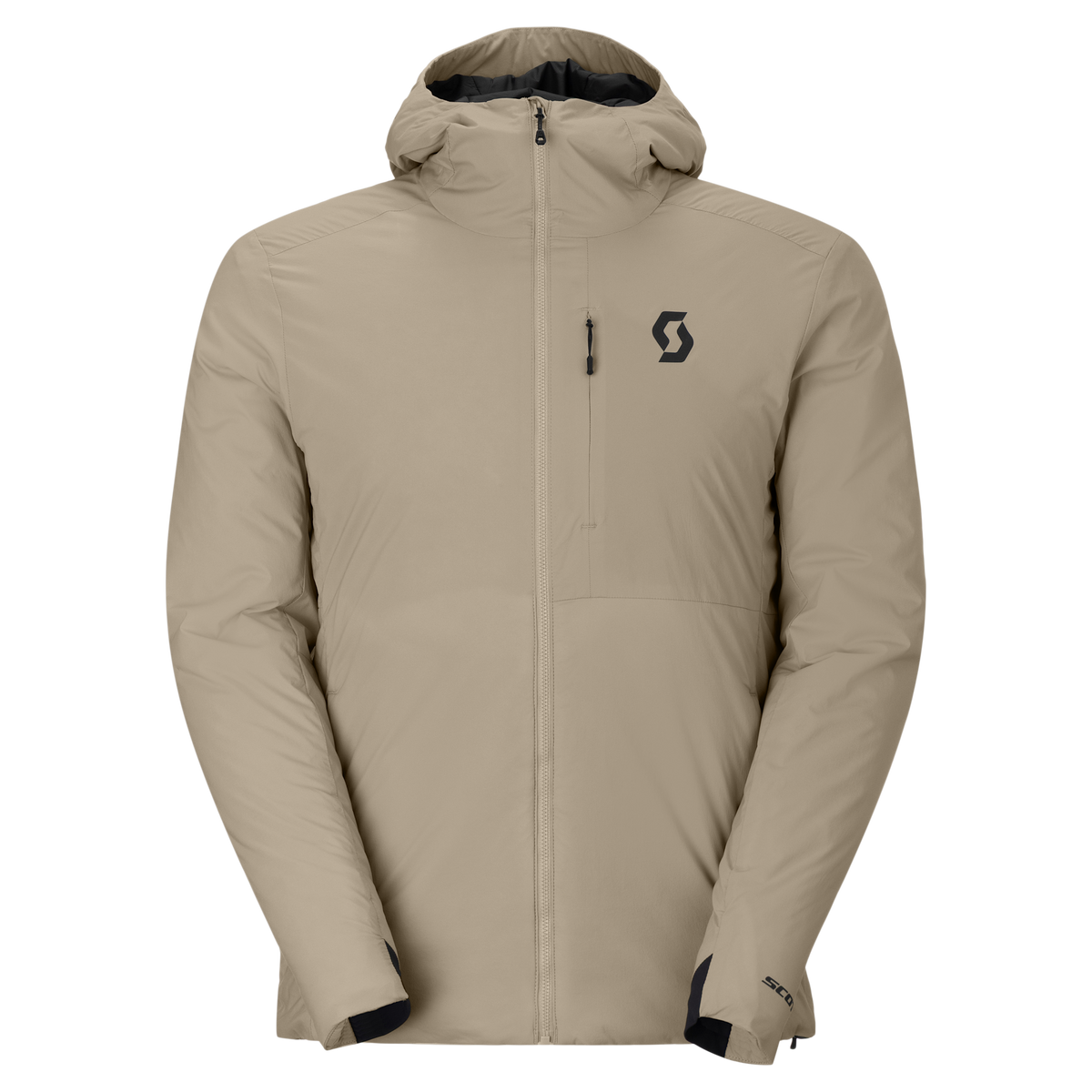 SCOTT Insuloft Light Hoody Herren in Portobello Beige – Vorderansicht