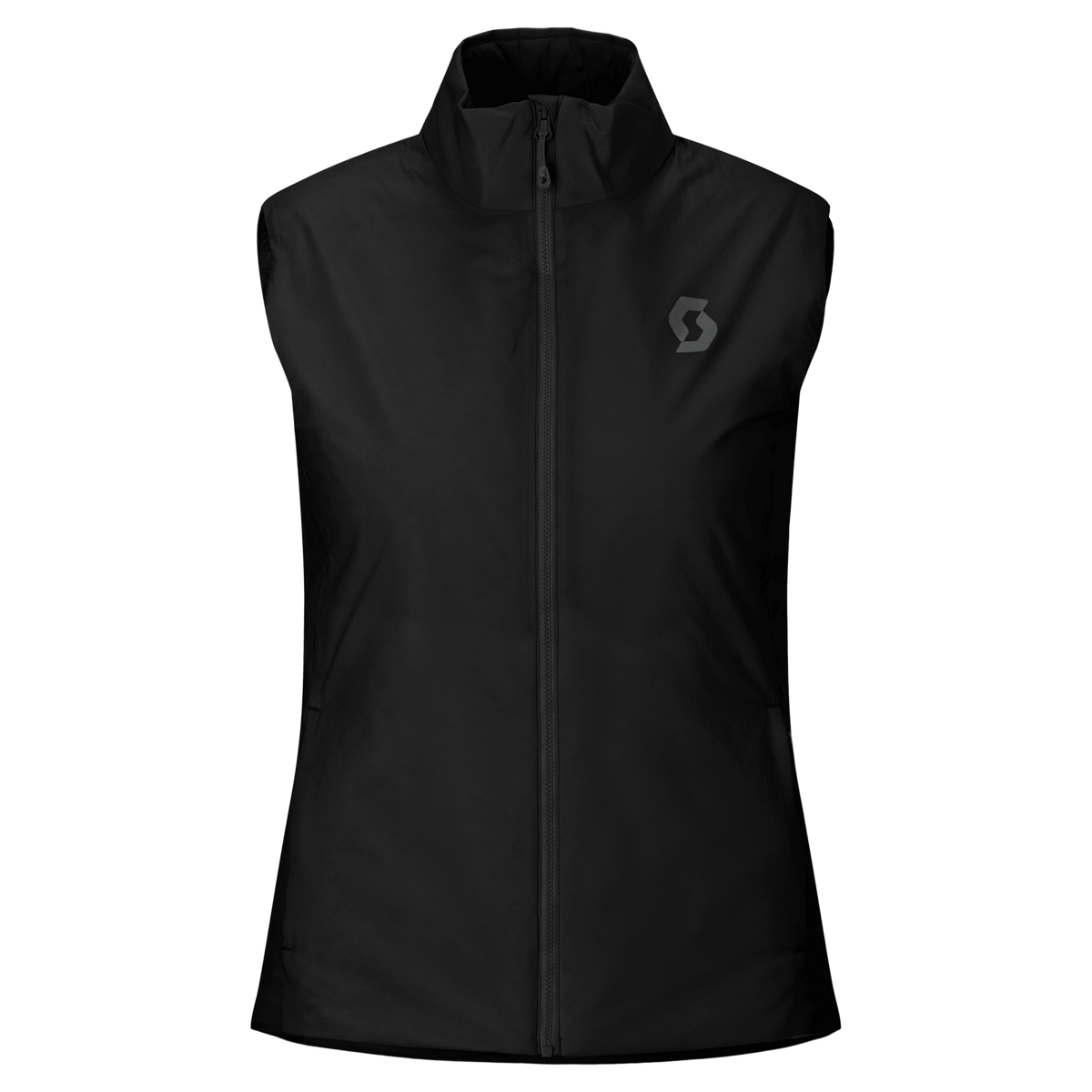 Chaleco aislante SCOTT Insuloft Light para mujer – Negro, vista frontal