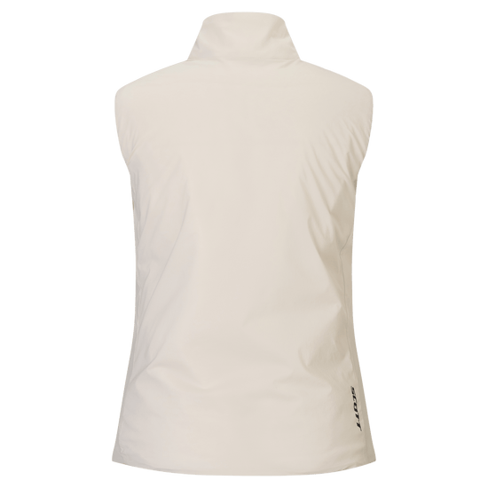 Chaleco aislante SCOTT Insuloft Light para mujer – Beige Latte, vista trasera