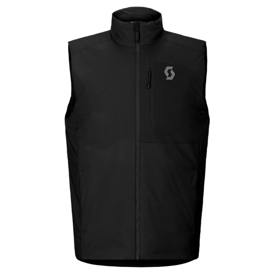 Chaleco aislante SCOTT Insuloft Light para hombre – Negro. Vista frontal