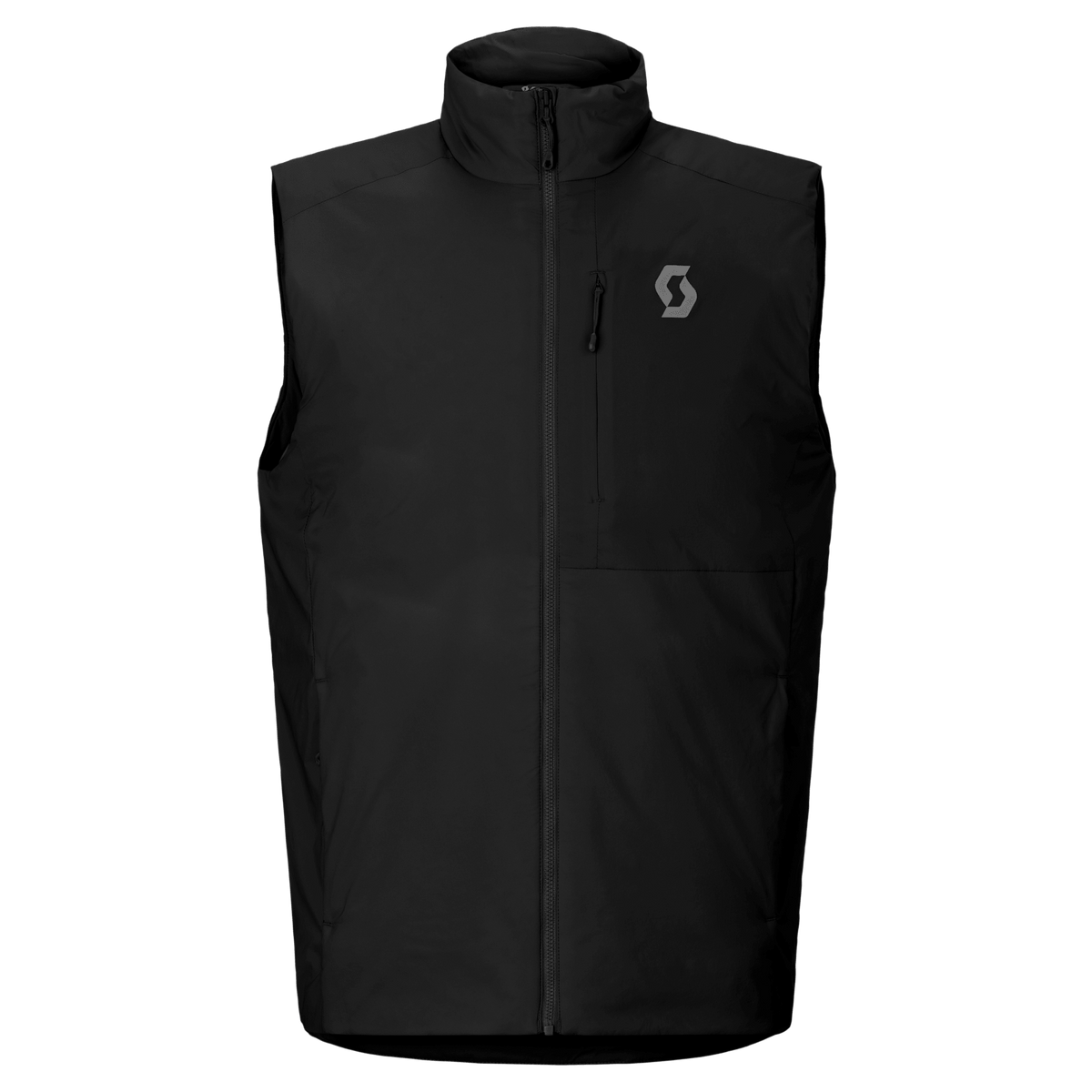 Chaleco aislante SCOTT Insuloft Light para hombre – Negro. Vista frontal