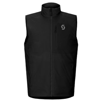 Chaleco aislante SCOTT Insuloft Light para hombre – Negro. Vista frontal
