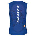 Scott JUNIOR AIRFLOW VEST - Solid Blue - White XS Protektoren - PeakStyle