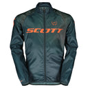 Scott JUNIOR RC PRO WB JACKET - Aruba Green - Braze Orange 116 Windjacken - PeakStyle