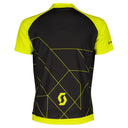 Scott JUNIOR RC TEAM S/SL SHIRT - Black - Sulphur Yellow 116 Oberbekleidung - PeakStyle
