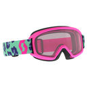 Scott JUNIOR WITTY SINGLE LENS GOGGLE - Mint Green - Neon Pink - Enhancer One Size Brillen - PeakStyle
