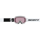 Scott JUNIOR WITTY SINGLE LENS GOGGLE - Team White - Black - Enhancer One Size Brillen - PeakStyle