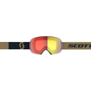 Scott LCG EVO GOGGLE - Team Beige - Aspen Blue - Enhancer Red Chrome One Size Brillen - PeakStyle
